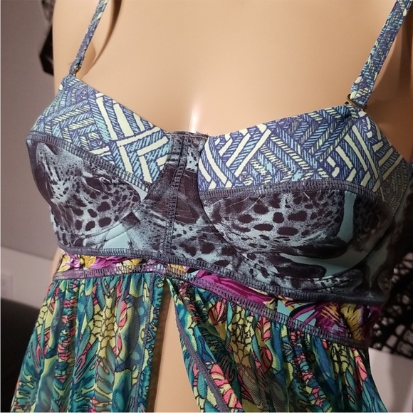 Maaji Elegant Multicolor Maxi swim cover - Picture 2 of 4